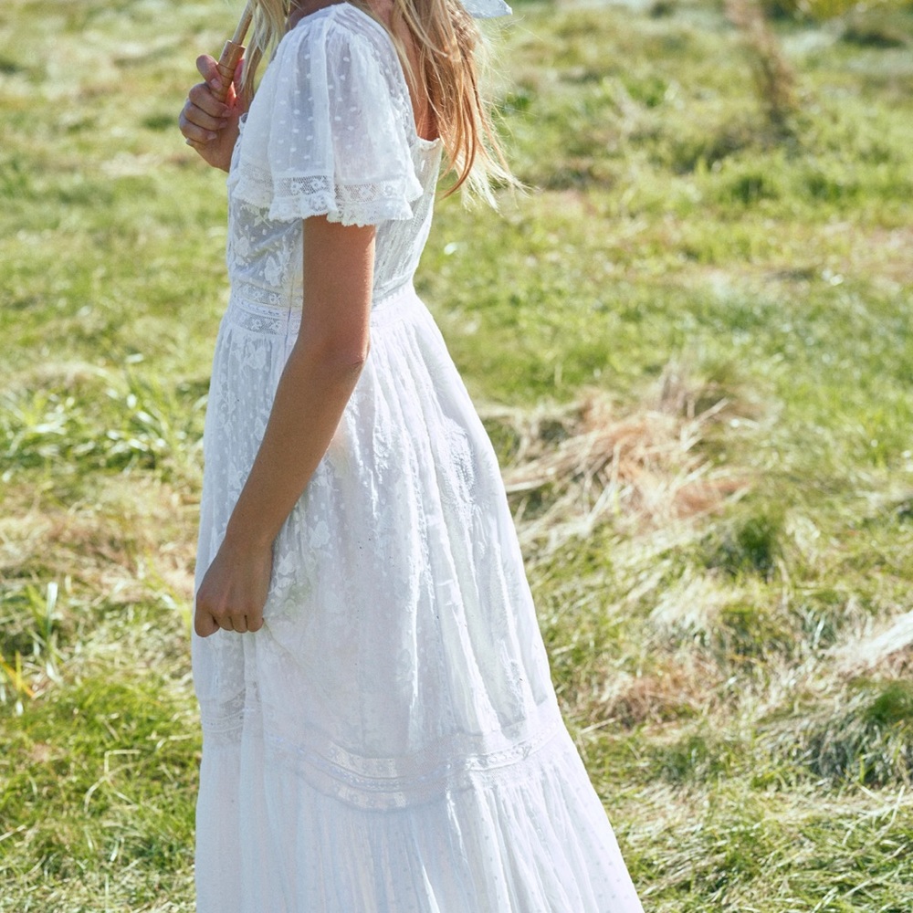 LoveShackFancy Norma Dress brand new with tags, never worn